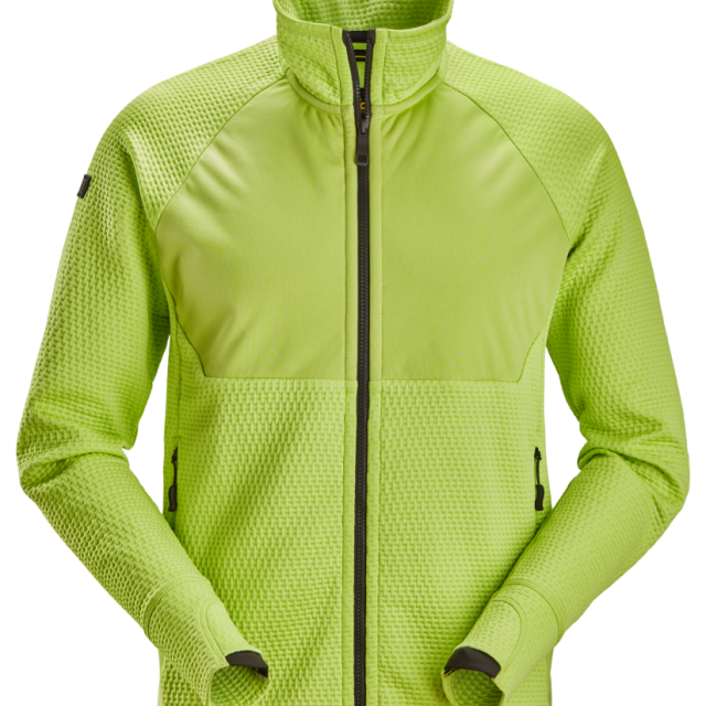 JACKA SNICKERS WORKWEAR 8404 LIME XL, MELLANLAGER FW