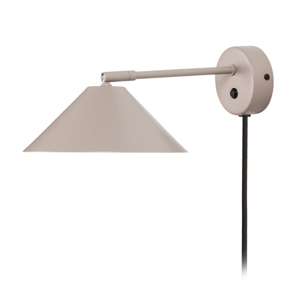 Cannes vägglampa Ø20 cm, Mud