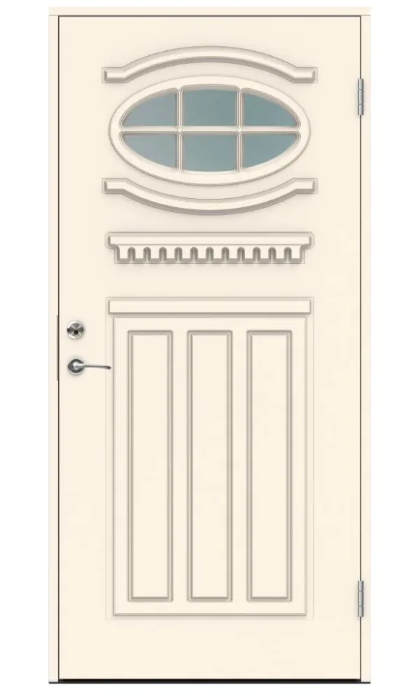 Swedoor Mozart Ytterdörr vit (S 0502-Y) 2080x988 mm