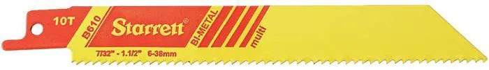 Starrett B610-5 Tigersågblad 5-pack 10 TPI