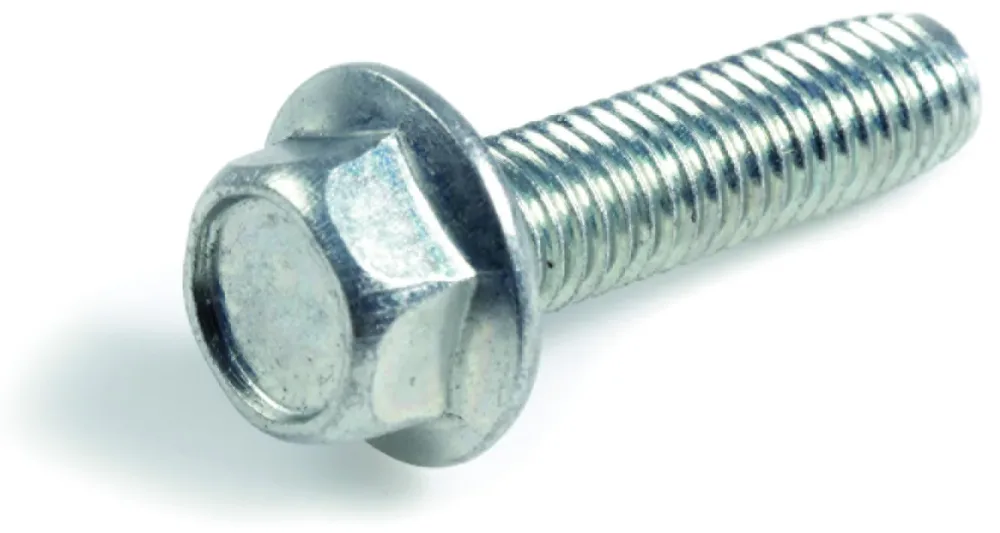 Schäfer & Peters 69212645 Flänsskruv M6, M6SF A2, DIN 6921 M6 x 45 mm, 200-pack