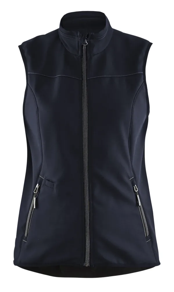 Blåkläder 385125169998XL Softshellväst svart/grå Svart/grå
