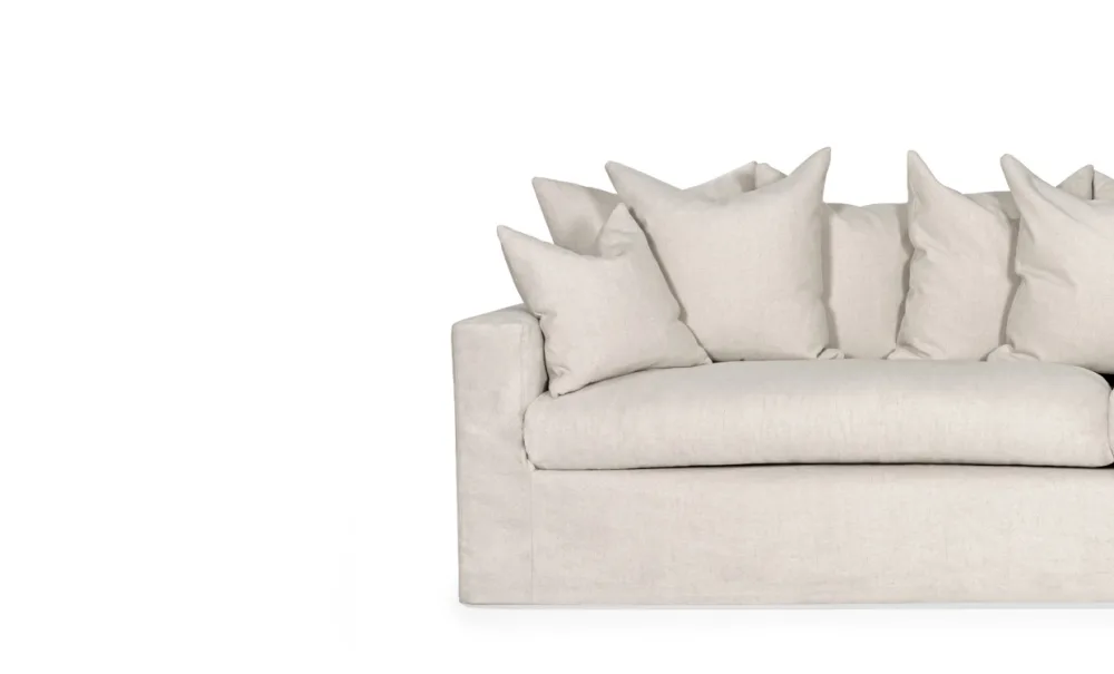 KLÄDSEL Monaco 4-sitssoffa Beige
