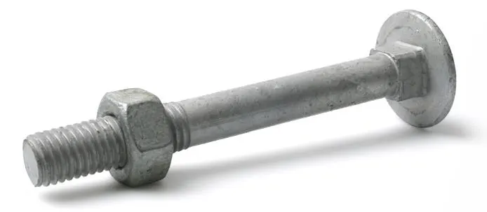 Arvid Nilsson 14912180 Vagnsbult M12 MVBF 4.6, FZV, med mutter M12X180 mm, 25-pack