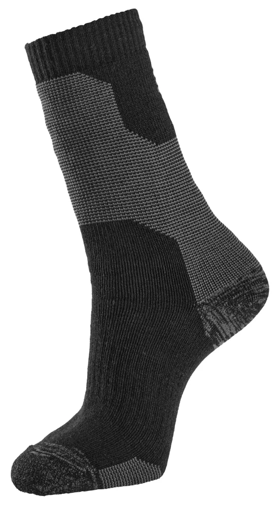 Snickers Workwear 9227-0458 Strumpa svart/grå 45-48