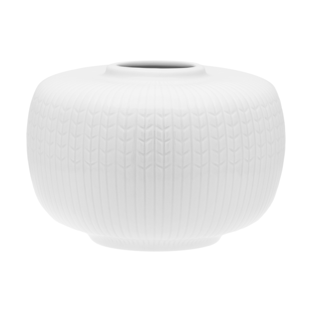 Swedish Grace vas 9 cm, Snö