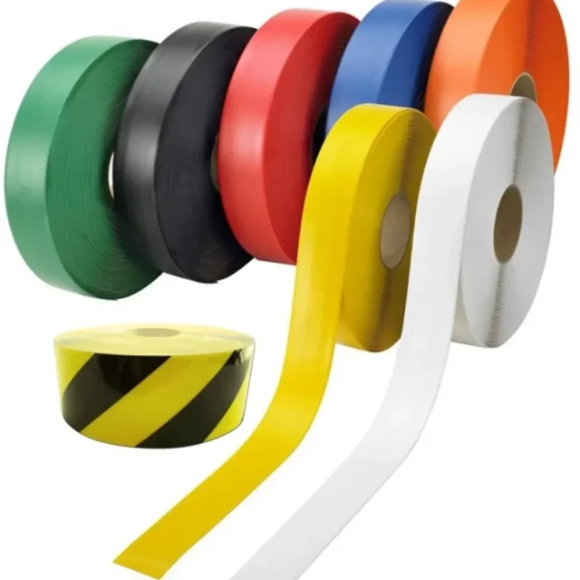 Ergomat DuraStripe Supreme Golvmarkeringstejp 30 m 10 cm, gul