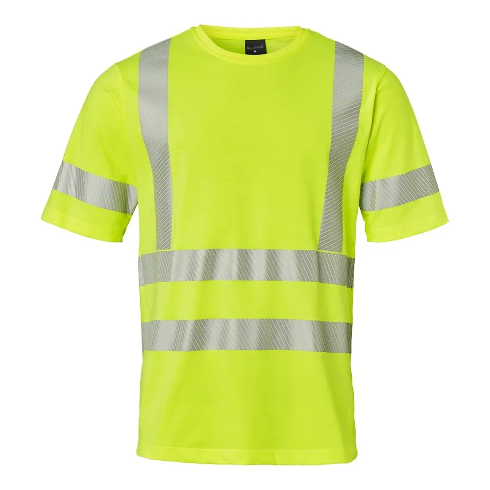 Top Swede 268 T-shirt varsel, gul 3XL
