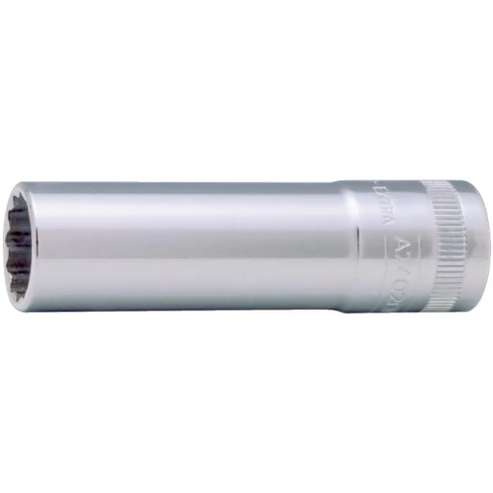 Bahco A7402DZ-19/32 Tolvkanthylsa 3/8", lång modell, tum 19/32" - Bild 2