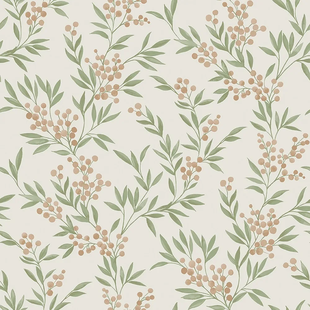 Tapet Woodland Forest Berries 4714 Multi Växter - Bild 2