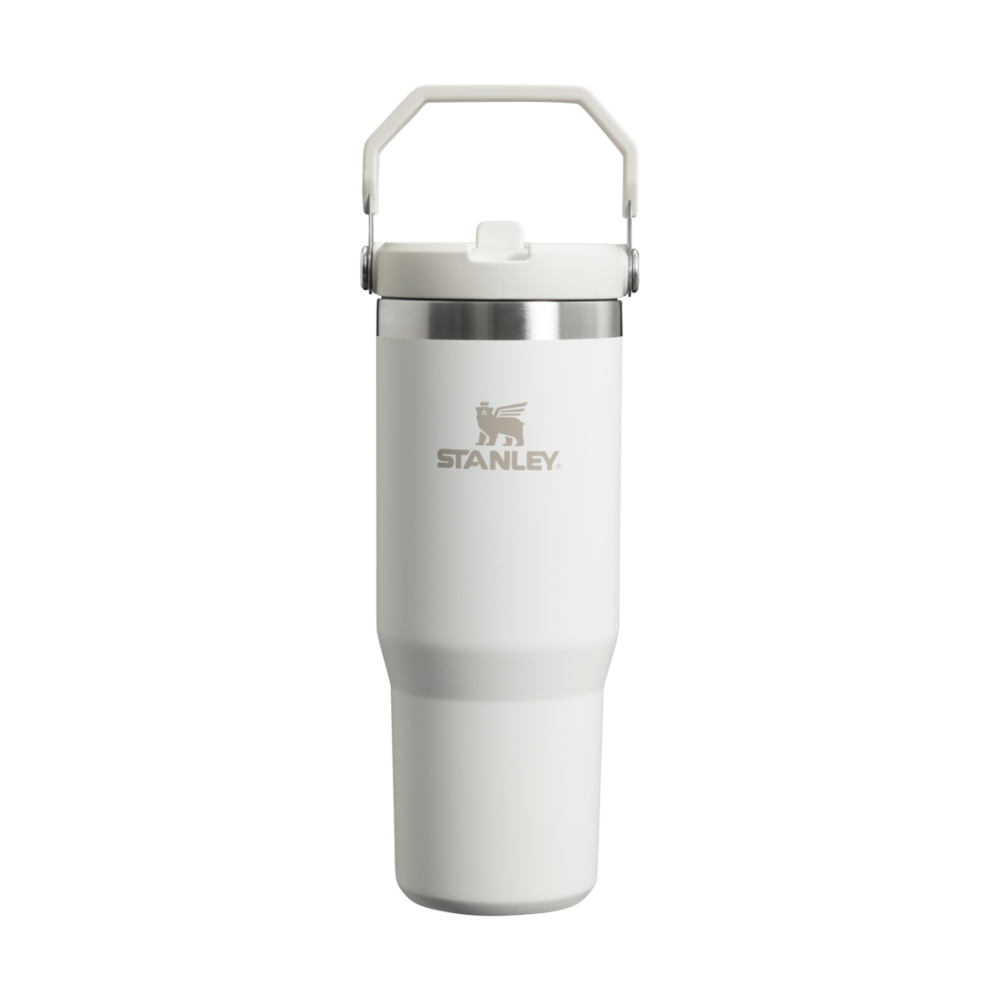 Iceflow Flip Straw 2.0 termosflaska 0,89 L, White
