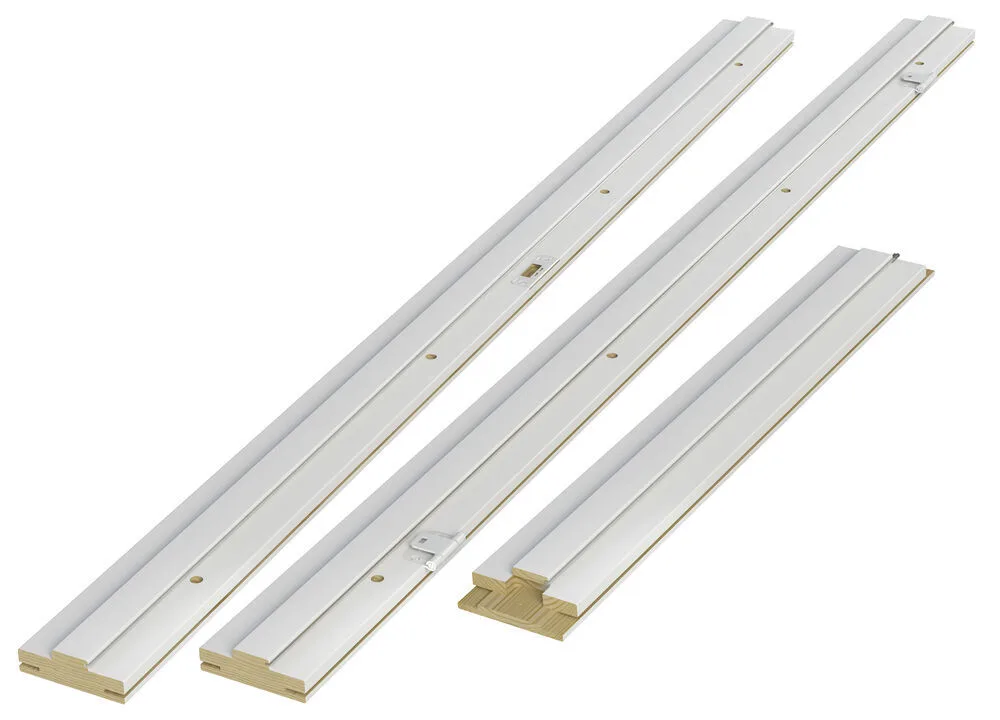 Swedoor Flex+Karm Dörrkarm för enkeldörr, utan tröskel, vit (S 0502-Y) 886x1989 mm