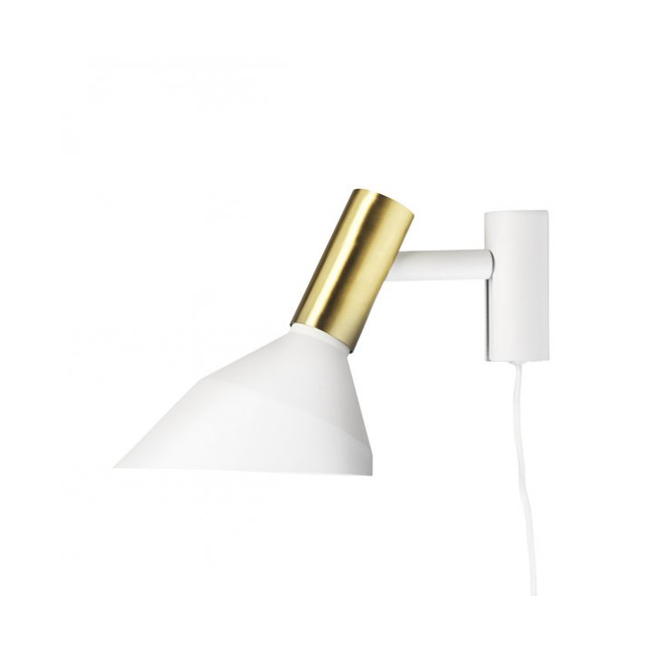 Why vägglampa 28 cm, Vit