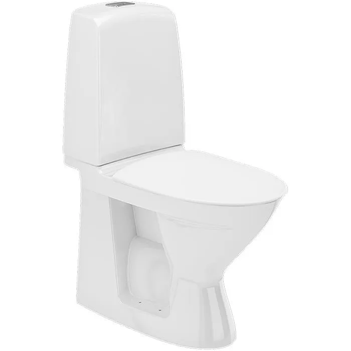 Ifö Spira Rimfree 6260 Toalettstol med mjuksits, enkelspolning