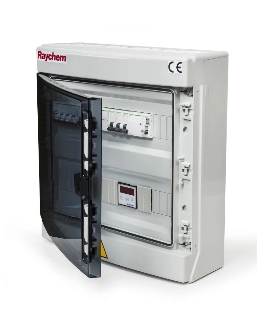 RAYCHEM SBS-R-FP Automatikskåp RayStat-Control-11-DIN, frostskydd 6x10 A
