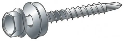 ESSVE BS Farmarskruv 250-pack Tegelröd, 4,8x20mm