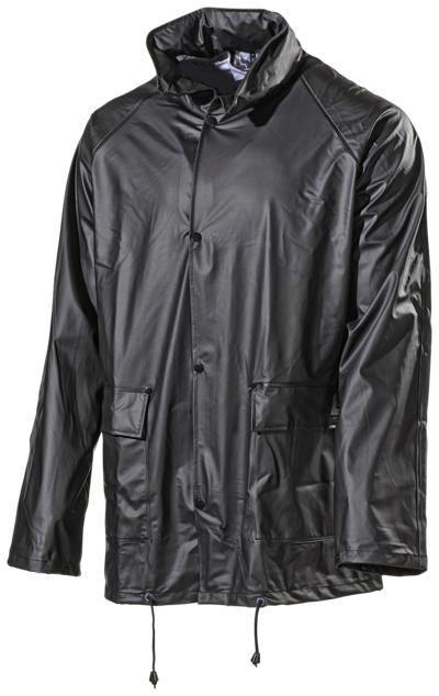 REGNJACKA 903PU SVART XXL