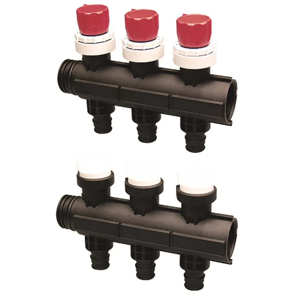 Uponor Pro 1 Q&E Fördelare 20 x 2,0 mm, G25 6 avstick - Bild 2