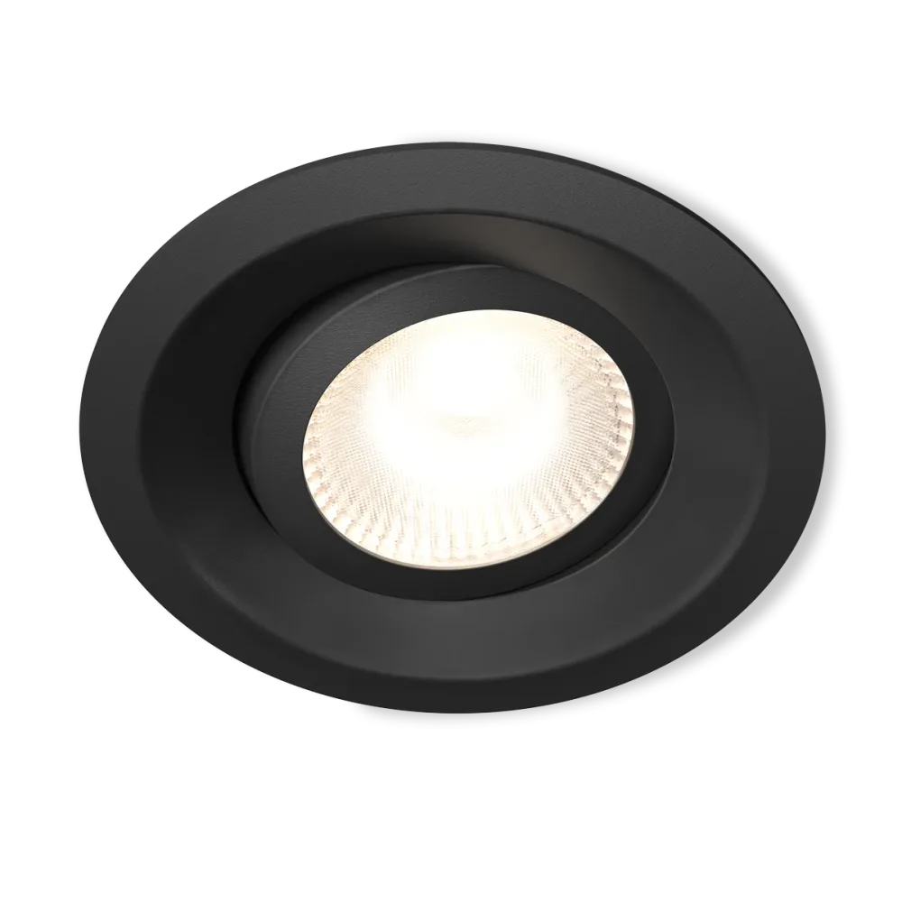Plejd TILT DWN-01 Downlight 8 W, 515 lm, 2200-4000 K Svart - Bild 2