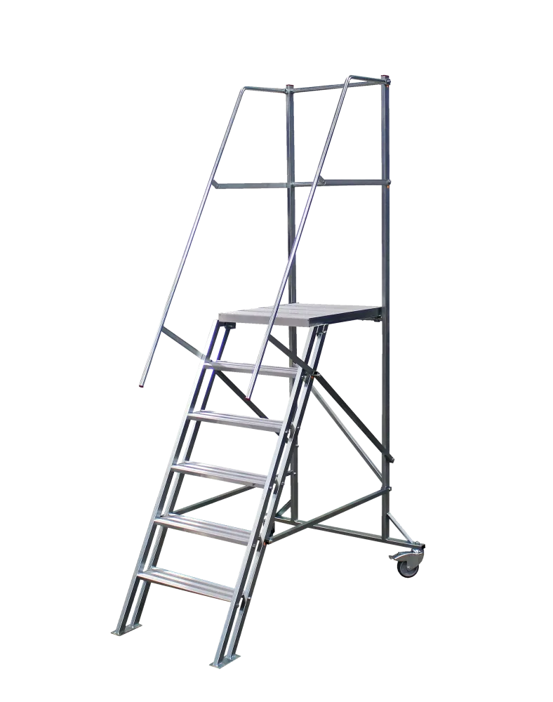 Skeppshultstegen 240-180-1 Arbetsplattform med räcke 1,8 meter