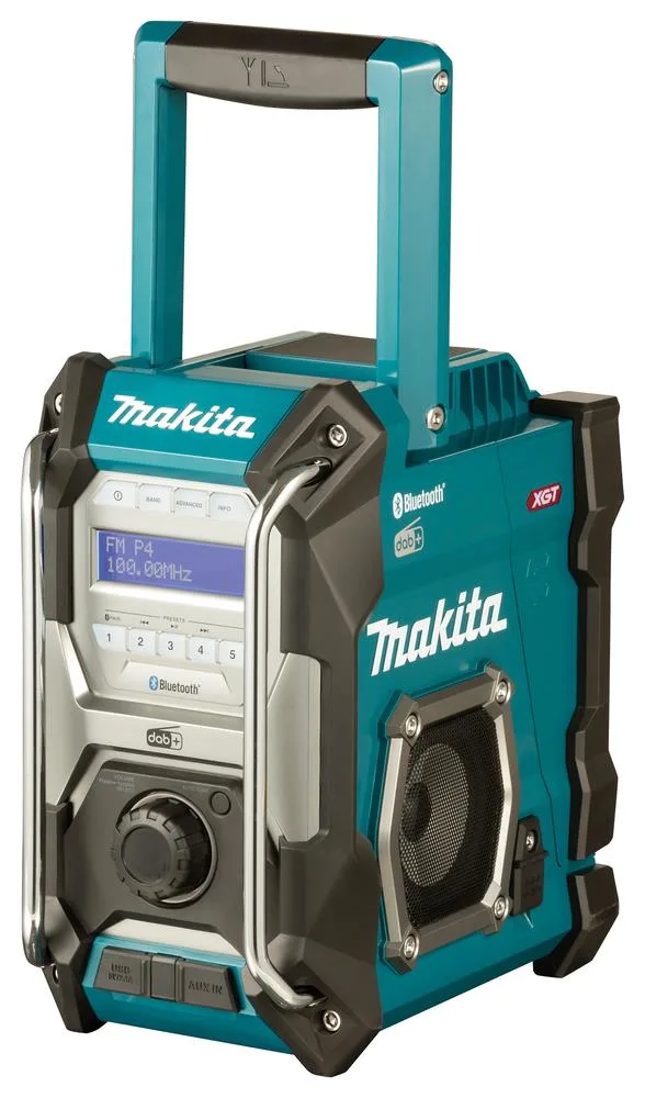 Makita MR004GZ Byggradio med Bluetooth, utan batteri och laddare