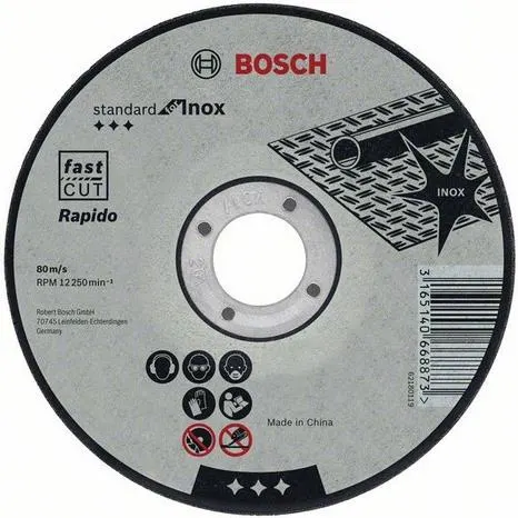 Bosch Standard for Inox Kapskiva 115x1,6mm 1-pack