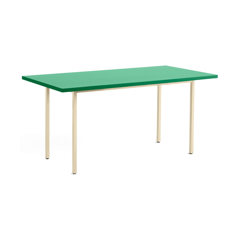 Two-Colour matbord 82x160 cm, Ivory-green mint