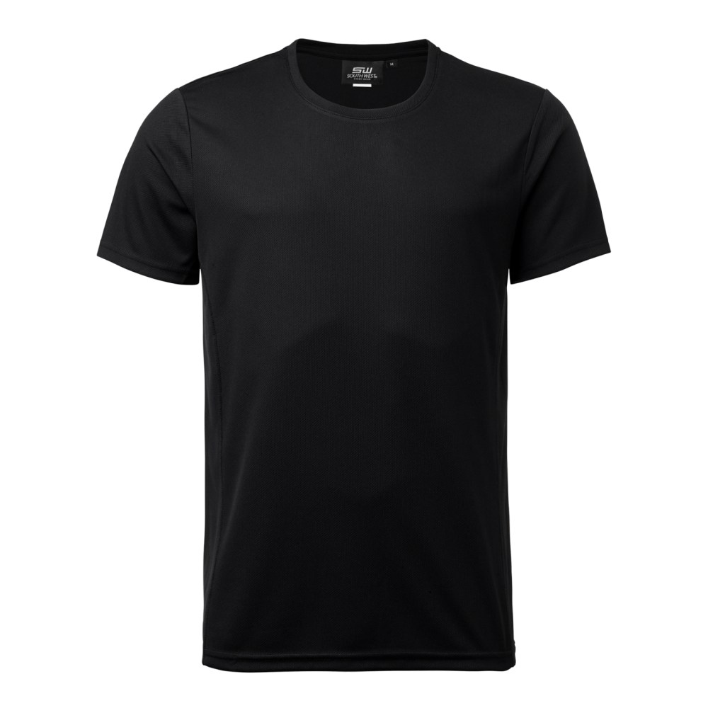 T-SHIRT SOUTH WEST RAY SVART S, SOUTH WEST