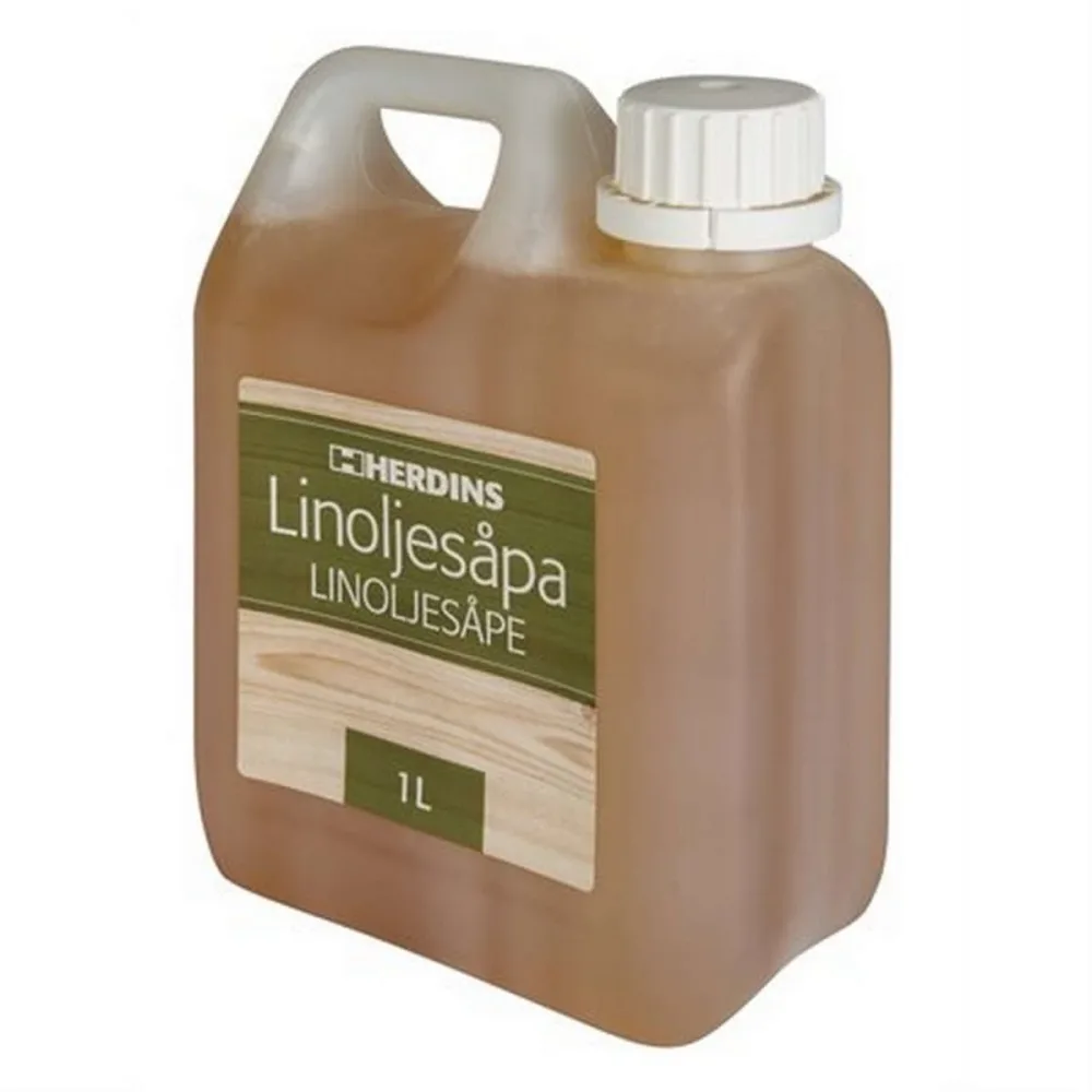 Linoljesåpa Naturell, 1L - Bild 2