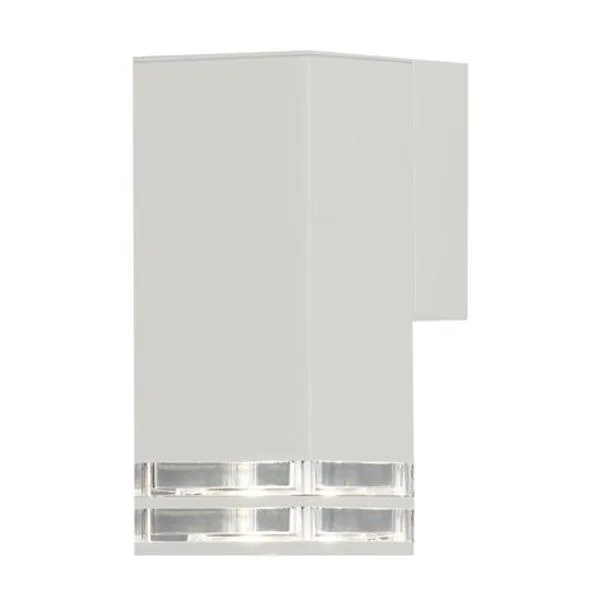 Konstsmide Antares Väggarmatur GU10, 7W Vit