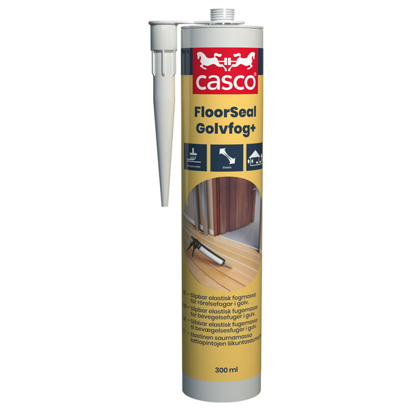 GOLVFOG CASCO FLOORSEAL GRÅ 300ML