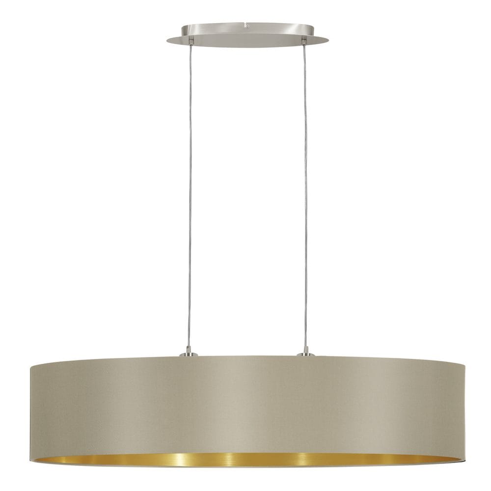 Taklampa Maserlo med 2 lampor