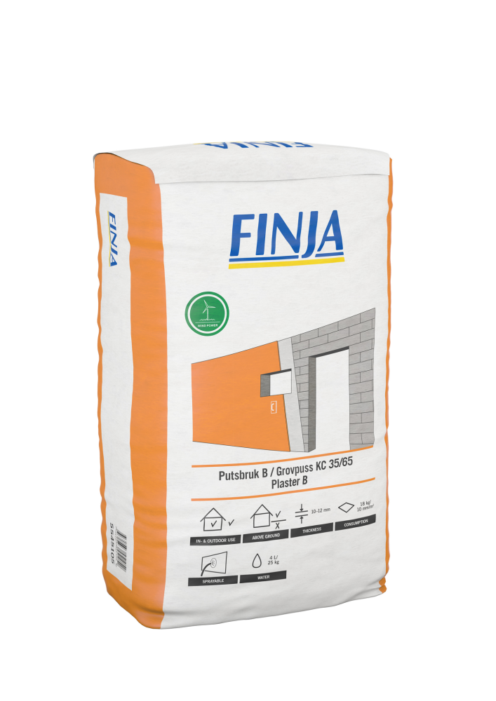 PUTSBRUK FINJA BETONG B PUMPB 0-3 25
