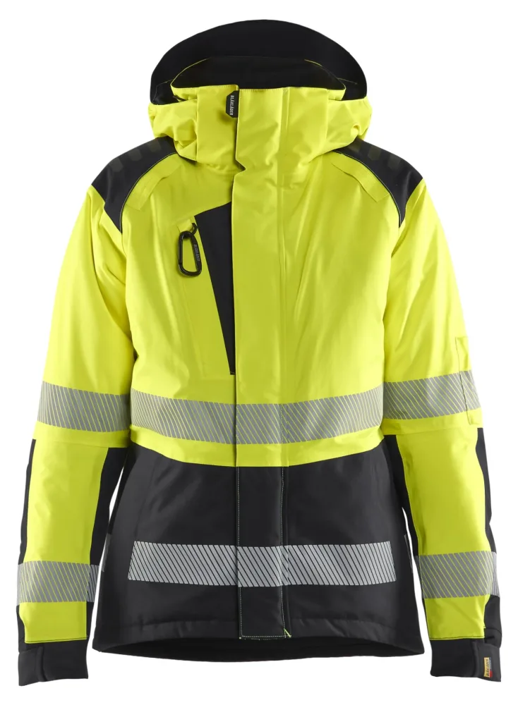Blåkläder 445619873399XXXL Vinterjacka varsel, gul/svart 3XL