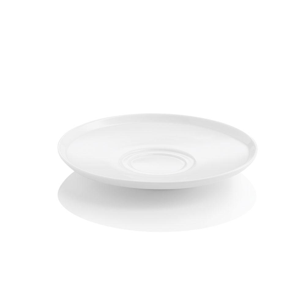 ENSO fat 15 cm till kopp 18 cl, vit