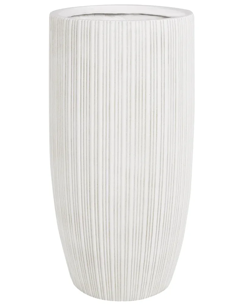 Blomkruka ZELKOVA 35 cm Ljusbeige