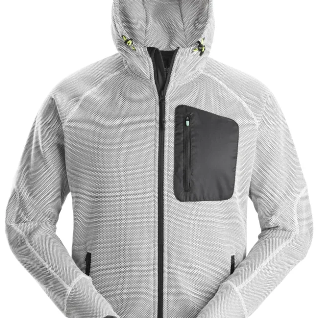 Snickers Workwear 8041-0904 FlexiWork Luvtröja vit/svart XL