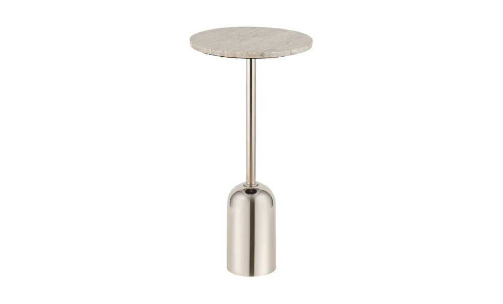 CLAUDIA Sidobord Marmor Silver