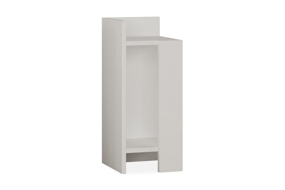 Decorta Sängbord 27 cm med Förvaring Hyllor + Luckor