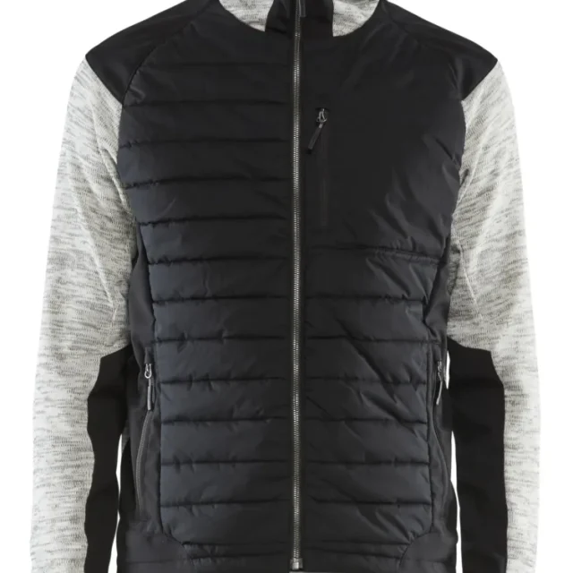 Blåkläder 593021179099M Hybridjacka gråmelerad/svart Stl M