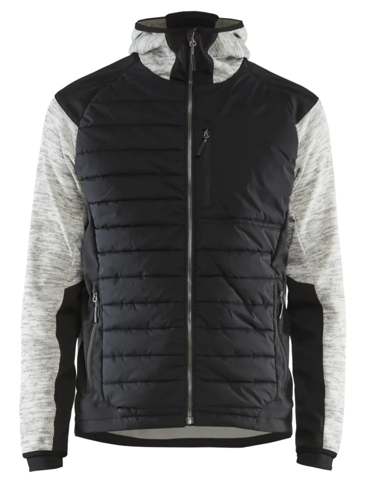 Blåkläder 593021179099S Hybridjacka gråmelerad/svart Stl S