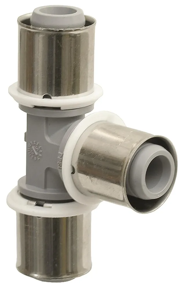 Uponor Press PPSU T-rör med presshylsa 40 x 40 x 40 mm