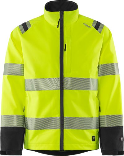 JACKA 4647 GSTP GREEN GUL 2XL VARSELGUL/SVART