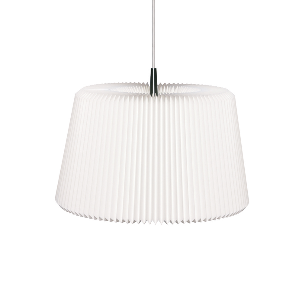 Snowdrop 120L pendel, vit, plast skärm