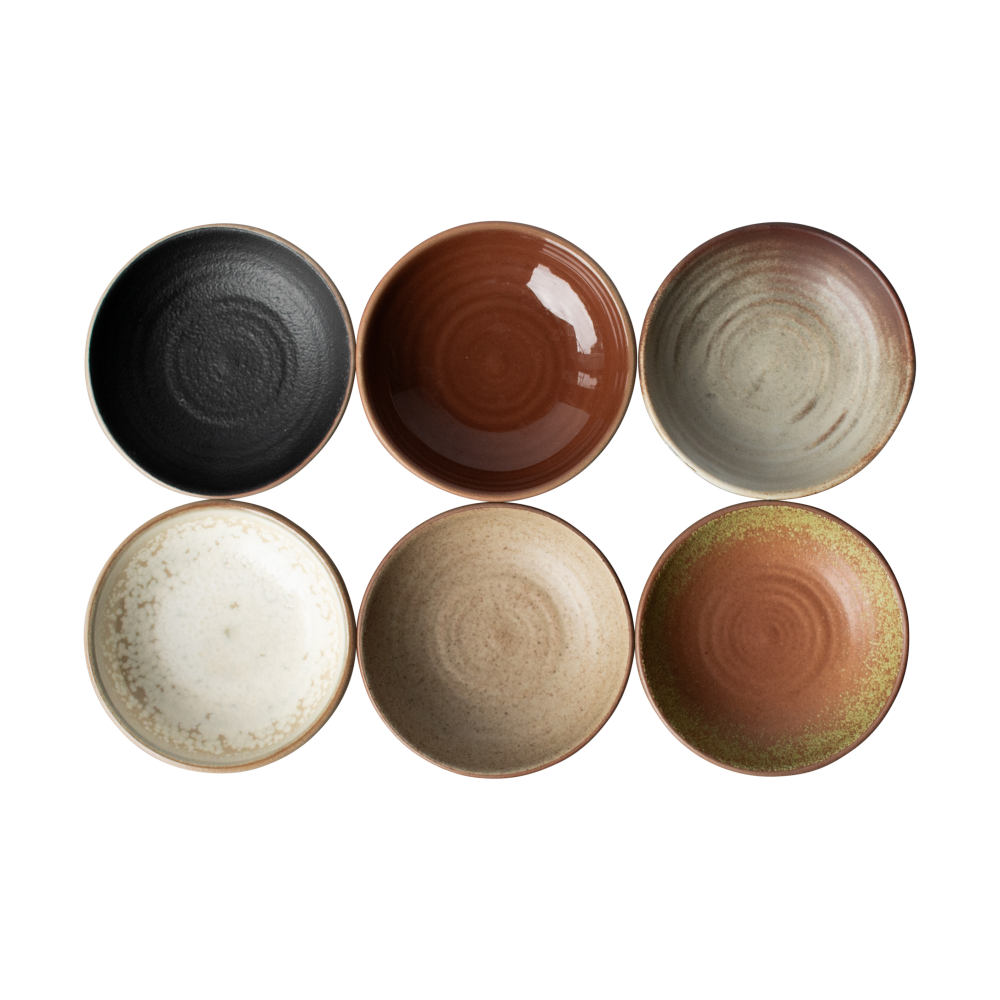 Bowl skål Ø9 cm 6-pack, Multi