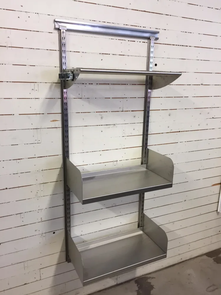 Hyllteknik 90 RFR Städset rostfritt stål 900 mm - Bild 2