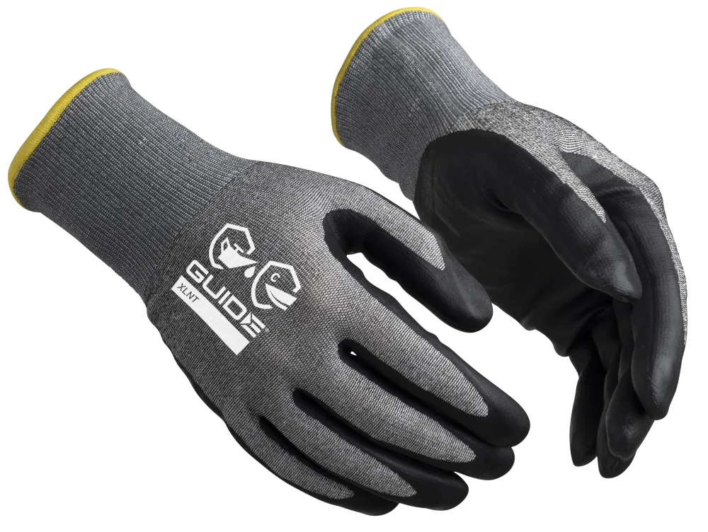 Guide Gloves 9505 Handske nitrildopp, skärskydd C, oljegrepp 9