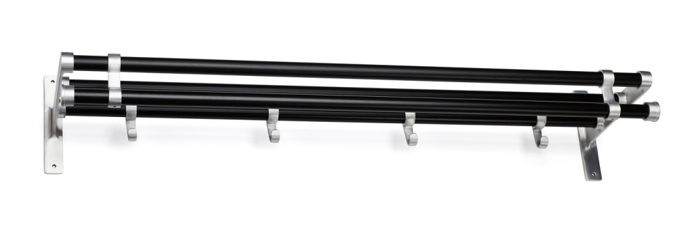 HATTHYLLA HABO ELEGANT PLUS, ALU/SVART 1M