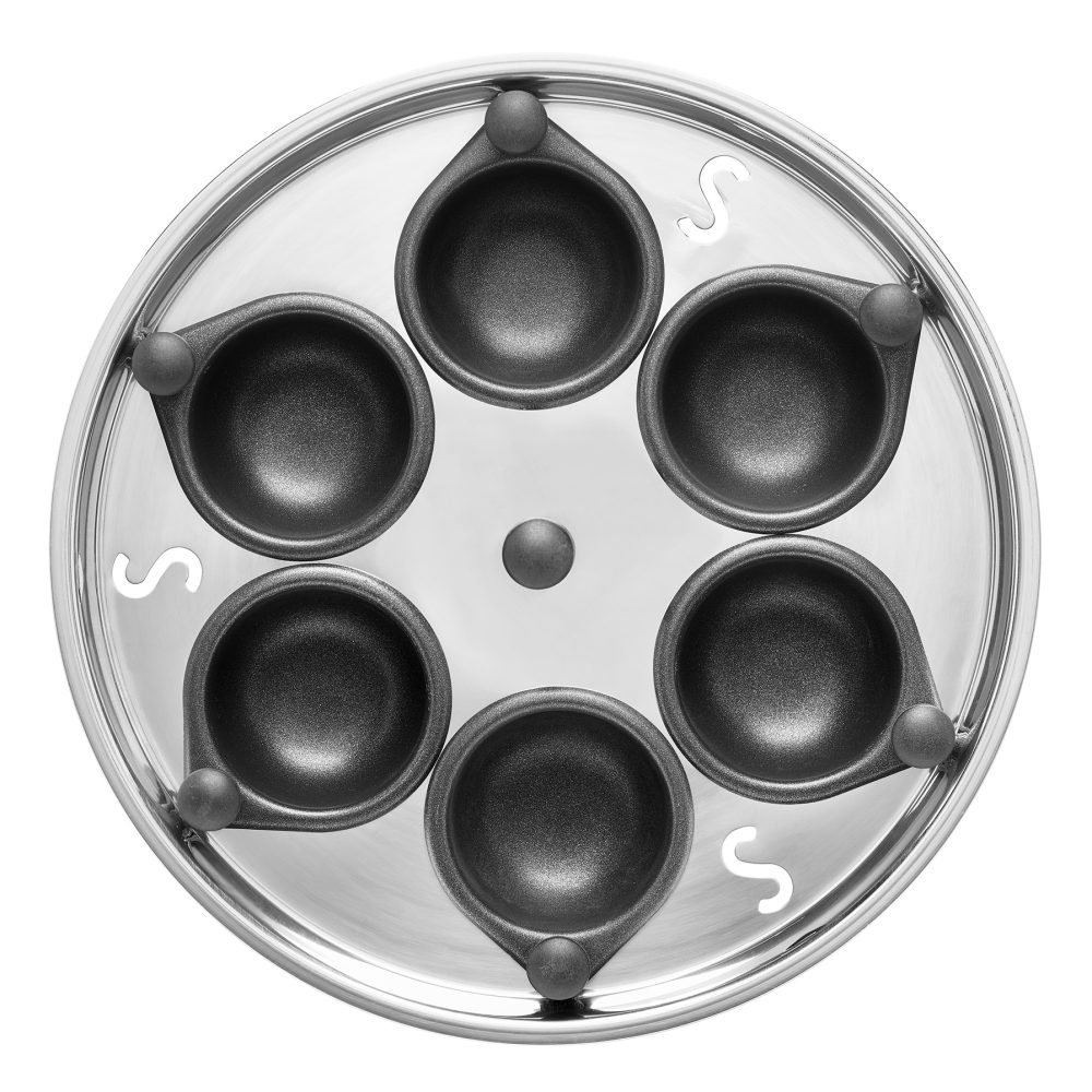 Scanpan TechnIQ äggpocherare 26 cm, Rostfritt stål