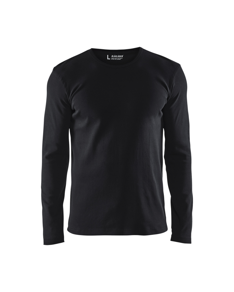 T-SHIRT LÅNG ÄRM 1:1 SVAR XXXL 9900 SVART
